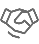 Pictogramme d'une poignée de mains